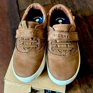Sperry dress shoes -Toddler size 9 brown
